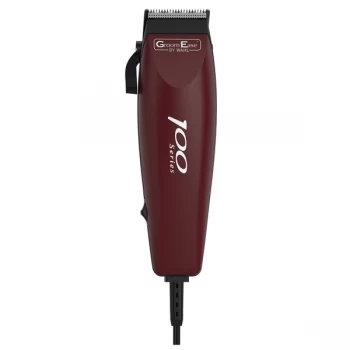 Wahl 79233-1017 GroomEase 100 Series Hair Clipper - Burgundy UK Plug