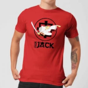 Samurai Jack They Call Me Jack Mens T-Shirt - Red - S