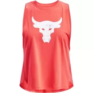 Under Armour Project Rock Bull Tank Top Ladies - Red