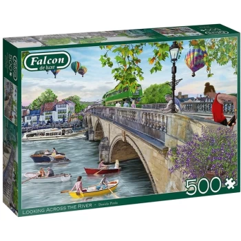 Falcon de luxe Looking Across the River Jigsaw Puzzle - 500 Pieces