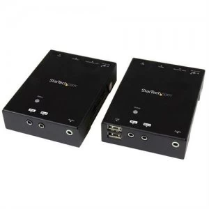 StarTech.com HDMI over CAT5 HDBaseT Extender with USB Hub - 295ft (90m) - Up to 4K