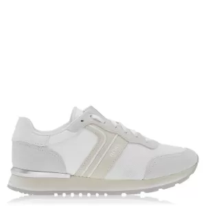 Hugo Boss Parkour Runner Trainers Open White 120 Men