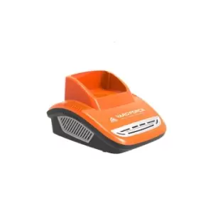 Yard Force 40V Charger Suitable For All Products In Gr40 Range - Orange & Black