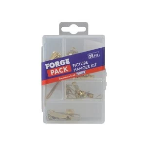 ForgeFix Picture Hook Kit Forge Pack, 28 Piece