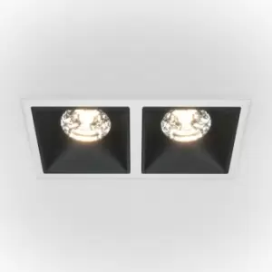 Maytoni Lighting - Maytoni Maytoni Alfa LED Twin Dimmable Recessed Downlight White, Black, 2350lm, 4000K