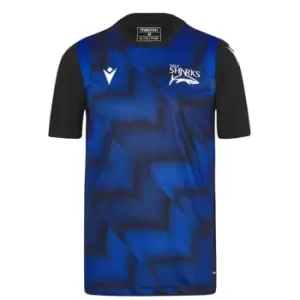 Macron Sale Sharks Traning Top Mens - Blue