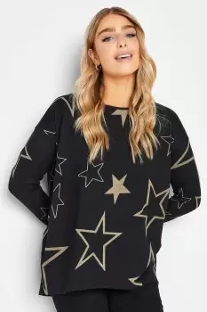 Star Print Jumper