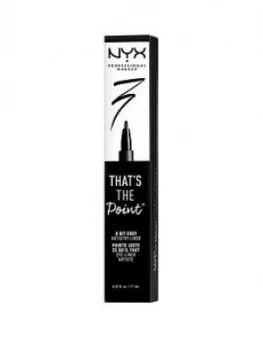 Nyx Professional Makeup That039S The Point Eyeliner A Bit Edgy