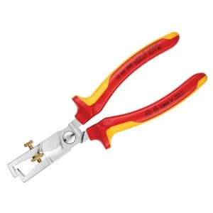 Knipex VDE StriX Insulation Stripper with Cable Shears 180mm