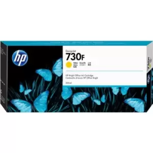 HP 730F 300-ml Yellow DesignJet Ink Cartridge