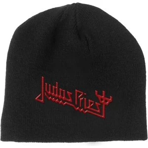 Judas Priest - Fork Logo Mens Beanie Hat - Black