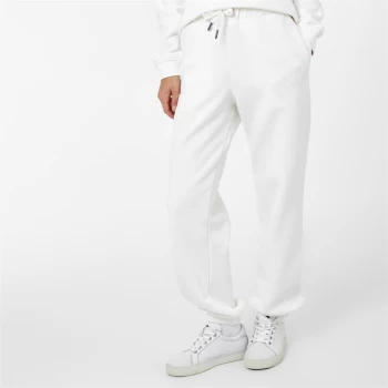 Jack Wills Circle Embroidered Relaxed Joggers - White