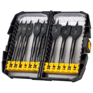 DEWALT Extreme Flat Bit Set of 8 In Tough Case