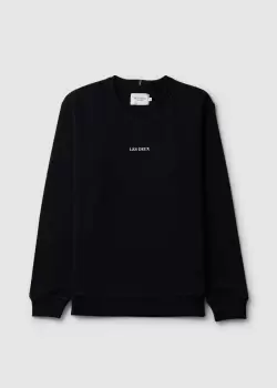 Les Deux Mens Lens Sweatshirt In Black White