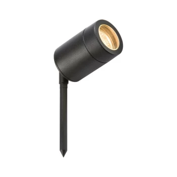 Spike Light Black, 230V IP65 GU10 - Knightsbridge