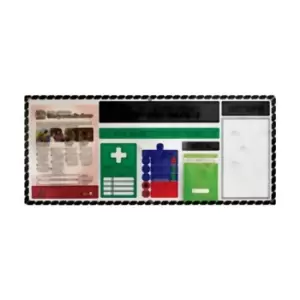 Site Safety Notice Board 1, Safety Station, ACP (1200mm x 2000mm)