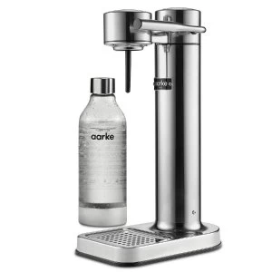 Aarke Carbonator II Sparkling Water Maker - Polished Silver