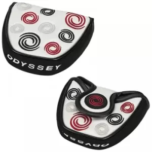 Odyssey Putter Headcover MENS SWIRL MALLET White 14