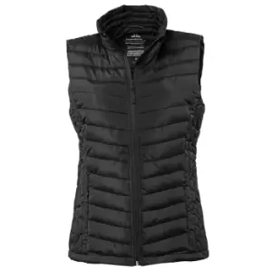 Tee Jays Womens/Ladies Padded Zepelin Vest Jacket / Gilet (XL) (Black)