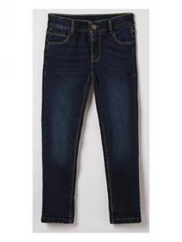 FatFace Boys Dark Wash Slim Jean - Denim Size Age: 10-11 Years