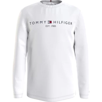 Tommy Hilfiger Essential Tee L/S - White YBR