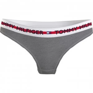 Tommy Bodywear Repeat Logo Briefs - MidGry HeathPG5