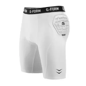 G Form Impact Short Liner - White