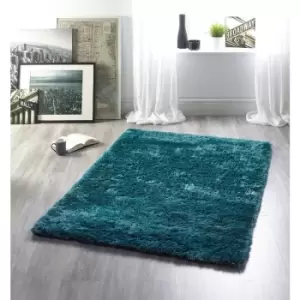 Origins - Shimmer Teal 160cm x 230cm Rectangle - Blue and Green and Teal