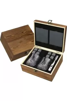 Bar Originale Whisky Glasses and Stones Set