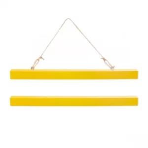 Sass & Belle Yellow Magnetic Poster Hanger