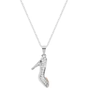 Ladies Disney Sterling Silver Cinderella Necklace