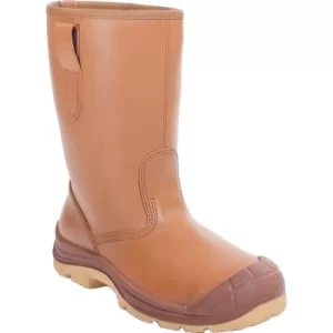 PB43C Tan Unlined Rigger Boot SZ-9