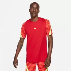 Nike Dri-FIT Strike Mens Short-Sleeve Soccer Top - Red