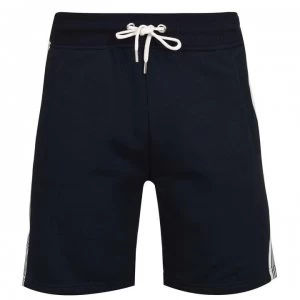 Gant Stripe Sweat Short - Navy 433