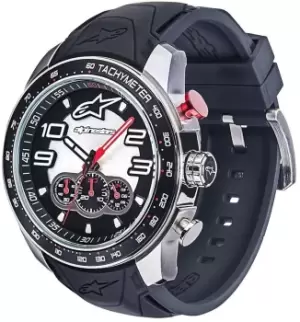 Alpinestars Tech Chrono Steel Watch, black, black, Size One Size