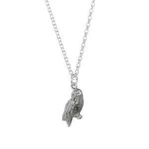 Sterling Silver Hedwig Owl Necklace