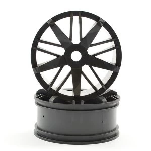 Ftx Futura Black Front Wheels (Pr)