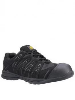 Amblers Safety Fs40c Trainers, Black, Size 10, Men