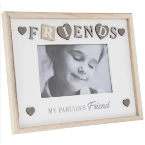 Sentiments Frame Fabfriend 4X6" By Lesser & Pavey