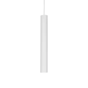 Tube LED 1 Light Ceiling Pendant White