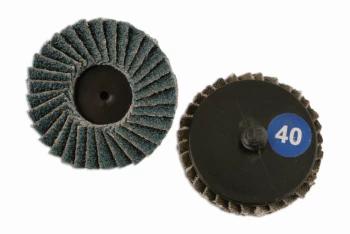 Abracs Quick Lock Flap Discs 50mm x P40 Pack 5 Connect 32112