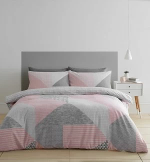 Catherine Lansfield Larsson Geo Easycare Bedding Set Double