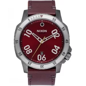 Mens Nixon The Ranger Leather Watch