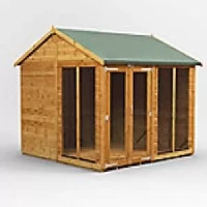 Power Garden Shed 88PASH Golden Brown 8x8