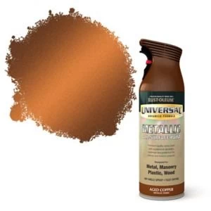 Rust-Oleum Universal Aged copper effect Multi-surface Spray Paint 400ml