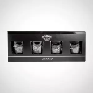 Jack Daniels 4 Tumbler Set