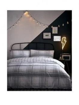 Appletree Charlie Check Duvet Set - Single - Single