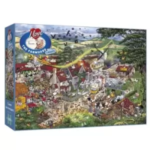 Gibsons I Love The Farmyard Jigsaw Puzzle - 1000 Pieces