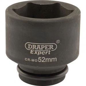 Draper Expert 3/4" Drive Hexagon Impact Socket Metric 3/4" 52mm