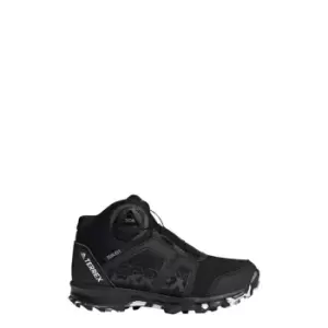 adidas Terrex Agravic Boa Mid RAIN. RDY Hiking Shoes Kids - Black